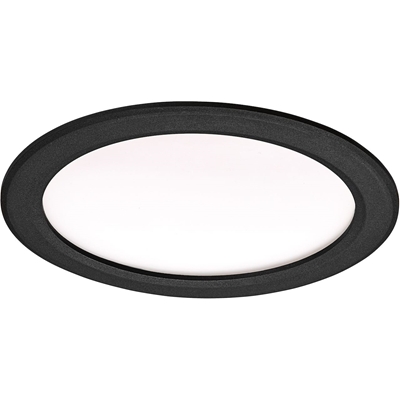 FLAT CCT ISO 20W - DOWNLIGHT IP20/65 RECOUVR. NOIR