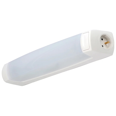 EO REGLETTE AVEC INTER+PC 2P+T +DIFF + TUBE LED