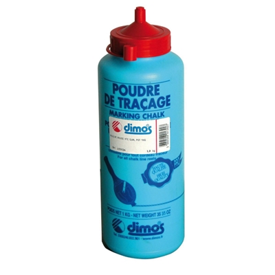 POT 1KG POUDRE A TRACER ROUGE HAUTE QUALITE