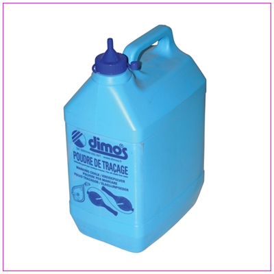 POT 4KG POUDRE A TRACER BLEU HAUTE QUALITE