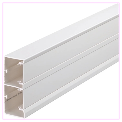 GOULOTTE QUERAZ 50X130 2 COMPARTIMENTS BLANC PURE [EN LONG:2,00M]