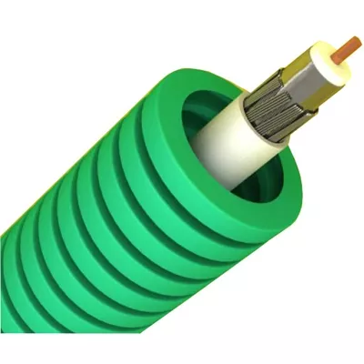 GAINE ICTA VERT PRÉFILÉE Ø20MM LG 100M