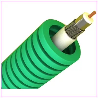 GAINE ICTA VERT PRÉFILÉE Ø25MM