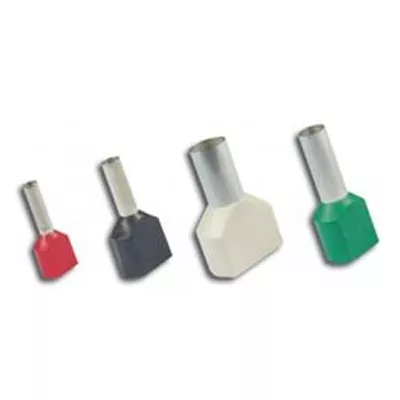 EMBOUT DE CÂBLAGE DOUBLES PREISOLÉS - X100