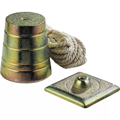 PLOMB DE MAÇON AVEC FICELLE