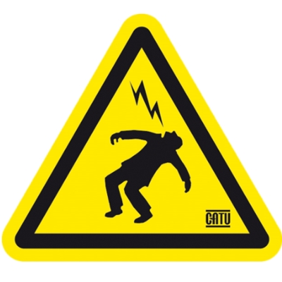 ETIQUETTE DE SIGNALISATION ADHESIVE AT-41