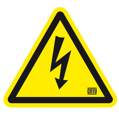 ETIQUETTE DE SIGNALISATION ADHESIVE AT-49