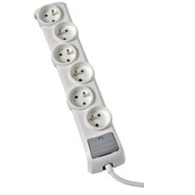 BLOC MULTIPRISE  6X16A+T+ INTER-3G1-1,5ML