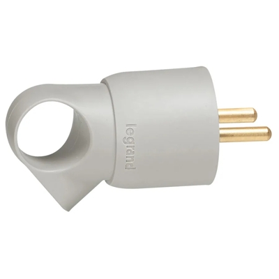 FICHE 2P+T 16A ANNELA GRIS