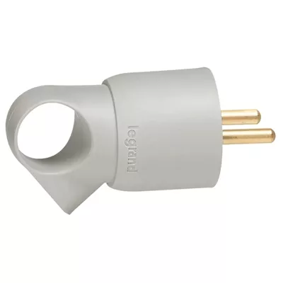 FICHE 2P+T 16A ANNELA GRIS