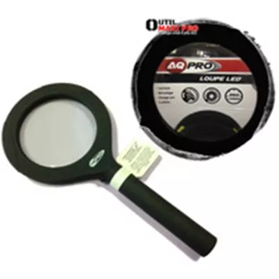 LOUPE GROSSISSANTE X3 LED 250LM +2AA  AQPRO