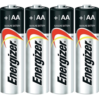 BLISTER DE 4 PILES 4AA-4 LR6 ALCALINES 1,5V ENERGIZER