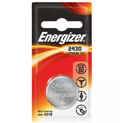E2430 2 PILES BOUTON CR2430 Ø:20MM 3 VOLTS
