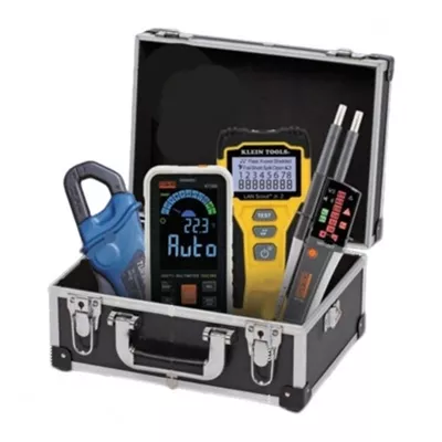 VALISE ELECTRICIEN INCLUANT 4 TESTEURS DE BASE