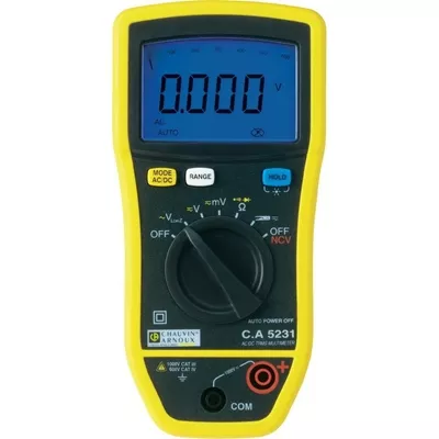 MULTIMÈTRE NUMÉRIQUE COMPACT C.A5231