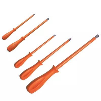 KIT DE 5 TOURNEVIS ISOLES ISOMIL