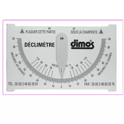DECLIMETRE ALU ( DEGRÉS ET % )