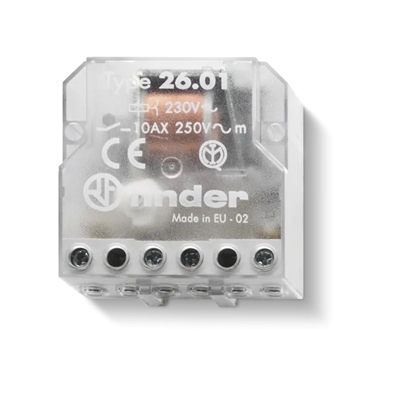 TELERUPTEUR DE BOITE 1NO 10A 230V AC