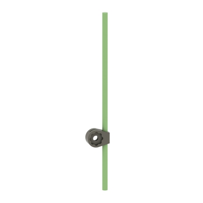 LEVIER INTER POSITION - LEVIER A TIGE PLASTIQUE Ø6MM L=200MM -40/+70°C