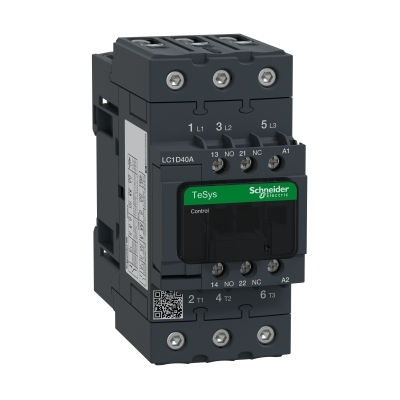 LC1D40AV7 CONTACTEUR 40A COMMANDE MOTEUR