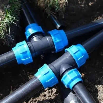 Raccords à compression pour pe